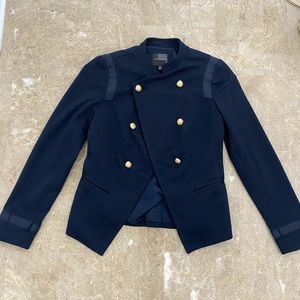 The Limited Military Inspired Navy Blazer w/ Gold Hardware Size XS